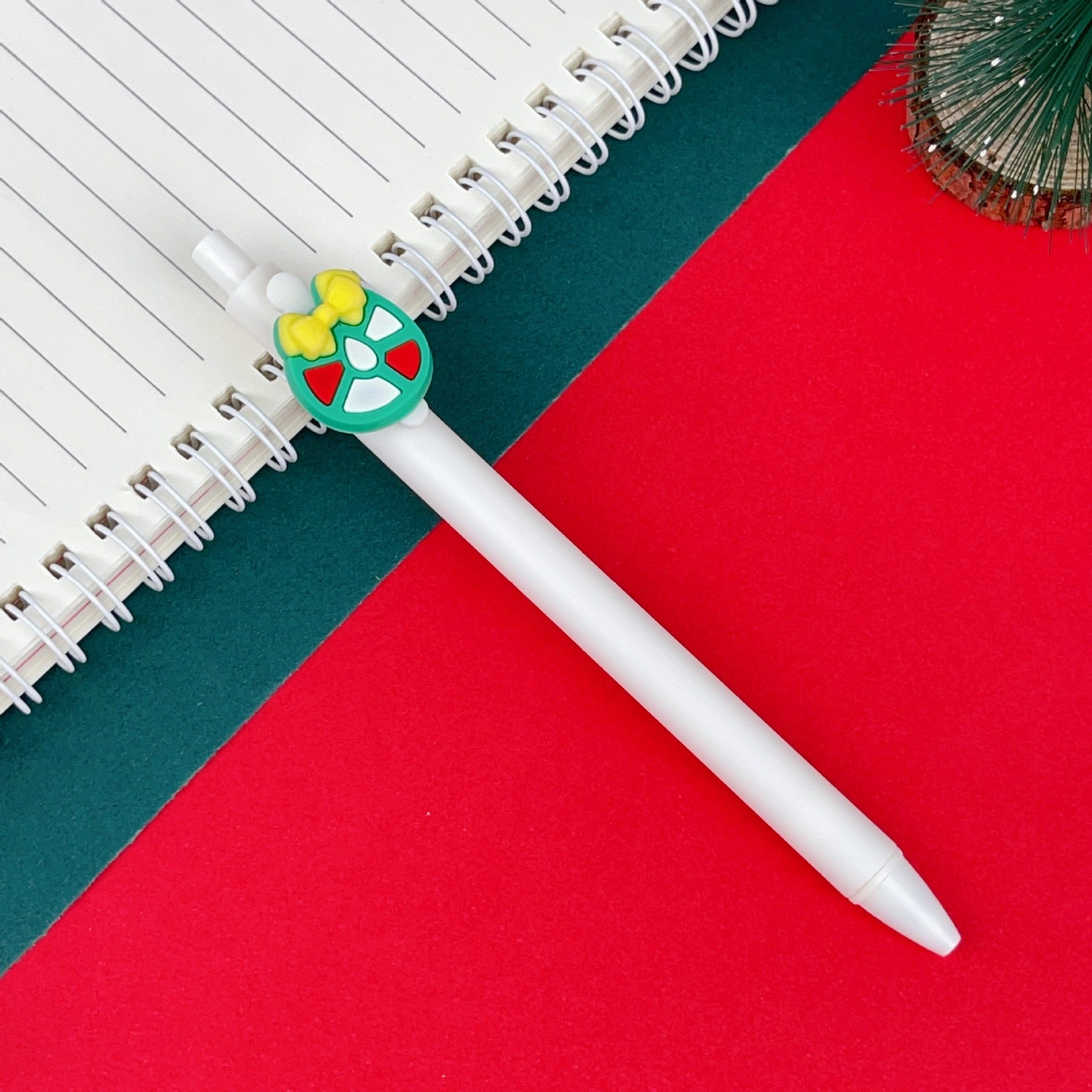 Wholesale Christmas Click Plastic Gel Pens